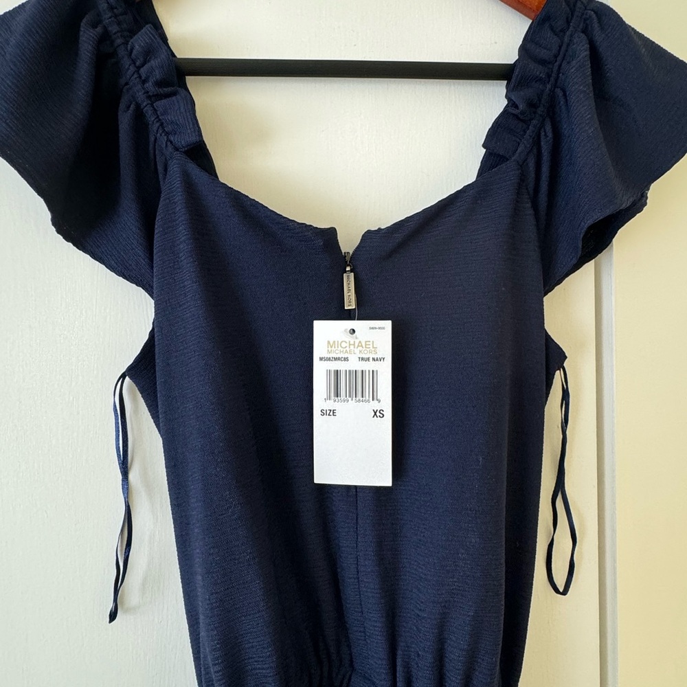 Navy Michael by Micheal Kors jumpsuit